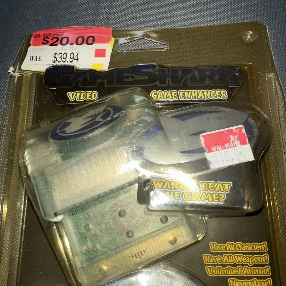Game Shark Video Game Enhancer (Nintendo Gameboy Advance GBA, 2001) NEW SEALED